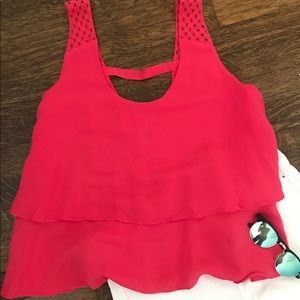 NWOT 🎉 Anthropologie Crop Top Size 10☀️